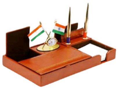 Luxury Desk Organizer for Executive Table Setup and Office Use, Premium Utility Gift Item for Corporate Gifting, Desk Management and Stylish Workspaces